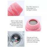 Laundry Sponge Ball, Anti Winding Washing Capsule, Washing Machine Hair Remove, Reusable Dryer Ball, Home Clothes Cleaning, Drying Fabric Softener Ball, Washing Accessories