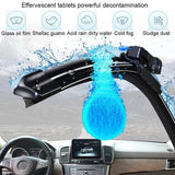 Set Of 12 Windshield Cleaning Tablet, Multifunctional Glass Cleaning Tabs, Home Toilet Cleaning Concentrated Tablets, Solid Effervescent Tablet, Auto Wiper Detergent Glass Cleaner, Multipurpose Washer Cleaner Tablet