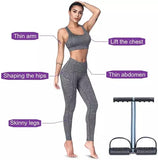 Body Shaping Tool, Sit Up Pull Spring Tension Bodybuilding Fitness Equipment,  Elastic Foot Pedal Abdomen Leg Exerciser