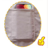 Women Wipeable Kitchen Apron, Enlarged Pocket Waterproof Oil-Proof Coffee Pinafore, Cooking Baking  Adult Bib, Kitchen Bib Aprons For Women & Men
