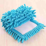 Chenille Mop Replacement Head For Floor Cleaning, Cloth Microfiber Self Wring Pads, Microfiber Mop Pads, Refill Heads for Flat Dust Mops, Floor Mop
