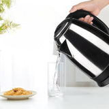 2L Stainless Steel Electric Kettle, Electric Teapot Water Boiler, Samovar Tea Thermos Pot, Anti Over Heat Thermal Mug, Portable Travel Water Boiler, Household Quick Heating Hot Water Boil Kettles, Electric Automatic Cut Off Jug Kettle