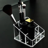 Lipstick Display Stand Holder, Acrylic Lipstick Storage Box, Acrylic Makeup Organizer, Desktop Lipstick Display Storage Box, Cosmetic Nail Polish Storage Rack, Desktop Dressing Table for Lip Glaze Brushes Bottles