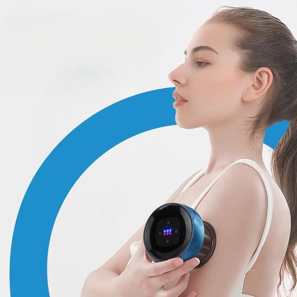 Electric Cupping Massager, Anti Cellulite Wireless Massager, 3 In 1 Electric Handheld Dynamic Suction Massager, Electric Anti Cellulite Suction Cup, Vacuum Cupping Massager, Guasha Scraping Fat Burner Device