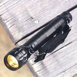 Strong Police Flashlight, Portable Photography Flashlight, Hard Light Zoom Photo Lantern, Metal Reflector Flashlight, Lantern Outdoor Patrol Flashlight, Powerful Handheld Flashlight for Camping