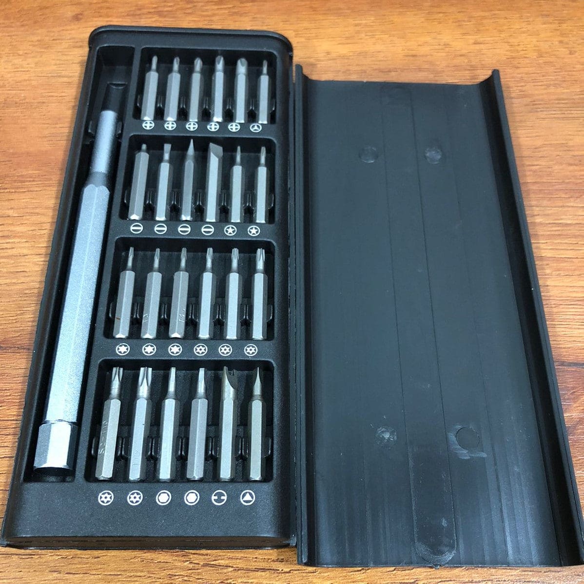 24 In 1 Screwdriver Set, Manual Precision Magnetic Screw Driver Bits, Smart Dismountable Driver DIY Kit, Portable Magnetic Repair Bits, Mini Pocket Screwdriver Set With Case