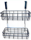 Hanging Metal Wire Rack, Multifunctional Wall Storage Basket, Wall Mounted Shelf For Kitchen Bathroom, Caddy Shower Storage Rack Basket