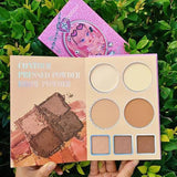 All In One Makeup Book, 4 In 1 Beauty Palette, Eyeshadow Highlighter Blusher Palette