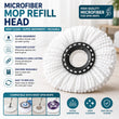 Mop Refill Micro-Fiber Head – Replacement Cleaning Tool