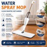 Water Spray Mop – Wet & Dry Floor Cleaning Mop with Built-In Spray