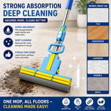 Hands-Free Squeeze Sponge Mop