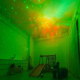 Astronaut Starry Projector Lamp, DIY Astronaut Galaxy Atmosphere Light, Vortex Colorful Rotating Projection Light, Laser Nebula Projector Night Light