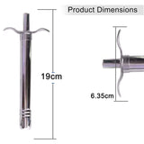 Stove Spark Lighter, Stainless Steel Metallic Kitchen Lighter, Steel Gas Burner, Multipurpose Cooking Lighter, Outdoor Windproof Lighter, Camping Cooking Spark Lighter, Household Kitchen Tool
