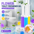 Flower Toilet Freshener Gel