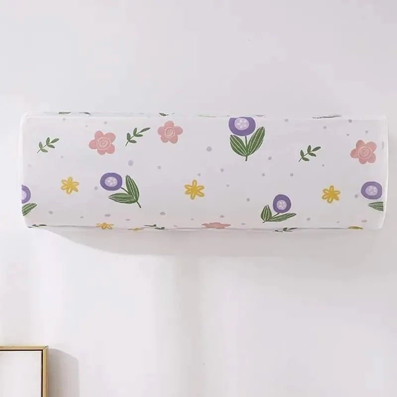 AC Dust Cover | Floral Printed Wall AC Protection Cover - PACK OF 3