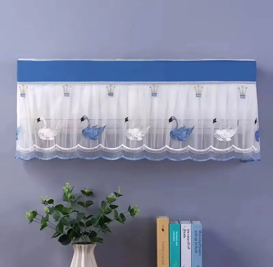 AC Dust Cover | Washable Decorative Air Conditioner Cover
