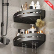 ADHESIVE BATHROOM SHAMPOO HOLDER SHOWER CADDY TOWEL STORAGE SHELVES