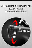 Adjustable Hand Grip Strengthener with Digital Counter – 10–60kg Hand Gripper for Forearm, Wrist & Finger Exercise