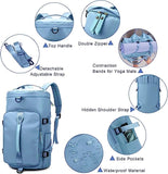 Solo Travel Bag, Multifunctional Travel Bag Pack, Duffle Bag With Shoe Compartment And Wet Pocket, Large Capacity Outdoor Leisure Sports Bag, Travel Backpack For Men And Women, Tote Carry Luggage Bag