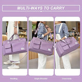 Personal Sports Duffle Bag, Large Capacity Travel Luggage Bag, Multifunctional Trip Splash Proof Luggage Bag, Men Women Fashion Shoulder Bag, Multi Pockets Waterproof Shoe Cabinet Bag
