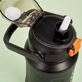 Monogrammed Insulated Bottle, Camping Travel Bottle, Stainless Steel Vacuum Bottle, Travel Outdoor Portable Drink Thermos, Double Walled Thermos for Gym, Travel, Sports