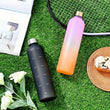 1L Time Marker Water Bottle, Motivational Water Bottle With Time Markings, Sports Water Bottle for Outdoor Activities