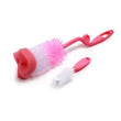 Set Of 2  Baby Bottle Washing Brush, Nipple Cleaning Brush, Bottle Cleaner Tool,  Sponge Brush Cleaning Tool, Multifunction Sponge Brush for Glass Cup Thermos, Scrubbing Kitchen Sponge Brush