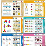 Kids Intelligence Book, English Learning Computer Machine, Kids Study Voice Electronic Book, Smart Baby Language E Book, Kids Intelligence Book Sound Book for Children, English Letters & Words Learning Book, Fun Educational Toys