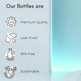 Nice Water Bottle, 400ML Glass Water Bottle, Gym Sports Cycling Water Cup, Double Layer Glass Cup, Portable Kids Beverage Bottle, Portable Travel Insulated Mug, Anti-fall Glass Bottle, Sleeve Cover Water Bottle