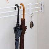 Telescopic Rod Rack, Adjustable Closet Storage Shelve, Wall Mounted Partition Separator Board, Window Sill Retractable Storage Rack, Multipurpose Shelves Cabinet Holder, Retractable Gap Storage Rack