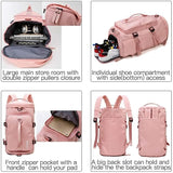 Solo Travel Bag, Multifunctional Travel Bag Pack, Duffle Bag With Shoe Compartment And Wet Pocket, Large Capacity Outdoor Leisure Sports Bag, Travel Backpack For Men And Women, Tote Carry Luggage Bag