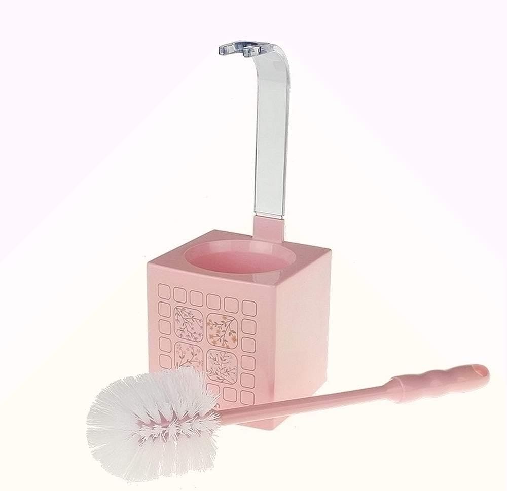Nordic Bathroom Toilet Brush With Holder, 2 In 1 Powerful Dirt Toilet Bowl Brush, WC Toiler Cleaning Brush, Mumuso Toilet Pot Cleaner Brush, Home Bathroom WC Accessories Cleaning Supplies