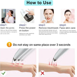 Black Spot Suction Vacuum, Blackhead Remover Cleaning Device, Electric Facial Pore Cleaner, Skincare Exfoliating Beauty Device, Facial Pore Acne Pimple Cleaner, Facial Tag Vacuum Suction, Household Professional Facial Pore Pimple Cleanser