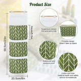 3 Pocket Hanging Storage Bag, Wall Pocket Hanging Holder, Multipurpose Sundry Storage Pocket, Linen Bathroom Toiletry Home Decor Hanging Bag, Creative Cotton And Linen Waterproof Storage Hanging Bag, Wardrobe Door Hanging Storage Bag