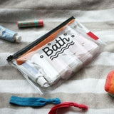 Bath PVC Travel Cosmetic Pouch, Women Transparent Cosmetic Bag, Clear Swimming Bag, Bathroom Wash Bag, Outdoor Camping Makeup Storage Bag, Multifunctional Toiletry Wash Pouch