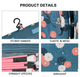 Travel Hook Cosmetic Bag, Hanging Dry Wet Separation Bag, Waterproof Cosmetic Bag, Portable Toiletry Storage Bag, Multifunction Travel Hanging Pouch, Beautician Folding Makeup Bag, Monument Hanging Toiletry Bag, Folding Makeup Bags