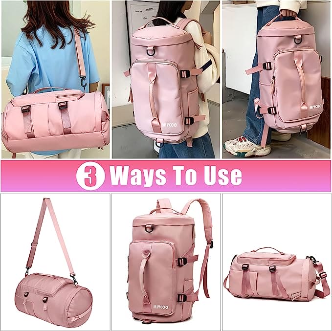 Solo Travel Bag, Multifunctional Travel Bag Pack, Duffle Bag With Shoe Compartment And Wet Pocket, Large Capacity Outdoor Leisure Sports Bag, Travel Backpack For Men And Women, Tote Carry Luggage Bag