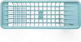 Oversized Sink Drain Basket, Perfect Sink Station Drainer, Multifunctional Sink Filter, Kitchen Colander Fruit Vegetable Washing Basket, Foldable Strainer Collapsible Drainer, Plastic Rectangular Basin Strainer