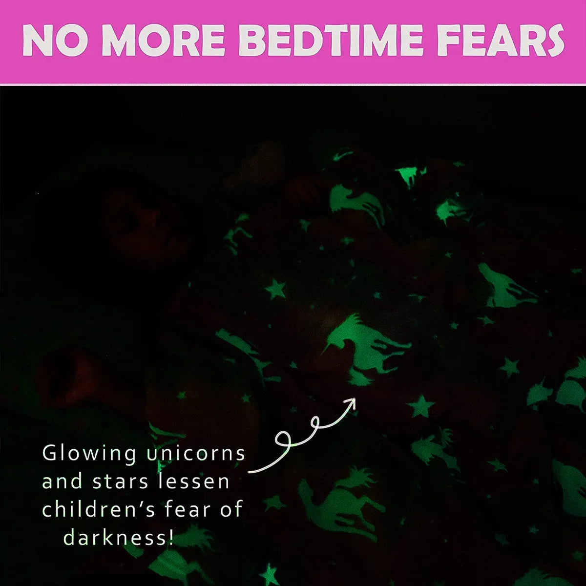 Glow In The Dark Blanket, Luminous Glowing Blanket For Kids, Super Soft Cozy Warm Rainbow Blanket, Unicorns Flannel Throw Blanket, Sleepiwsh Unicorn Kids Glow Throw, Rainbow Blanket Birthday for Toddler Kids, Cozy Soft Fluffy Fleece Nap Sleep Blankets