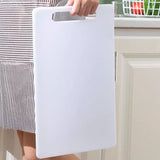 Kitchen Chopping Board, Plastic Chopping Board, Cutting Board Plastic with Handle, Nonslip Plastic Cutting Board, Household Fruit Veg Knife Board