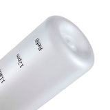 1L Time Marker Water Bottle, Motivational Water Bottle With Time Markings, Sports Water Bottle for Outdoor Activities