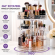 360° Rotating Makeup Organizer