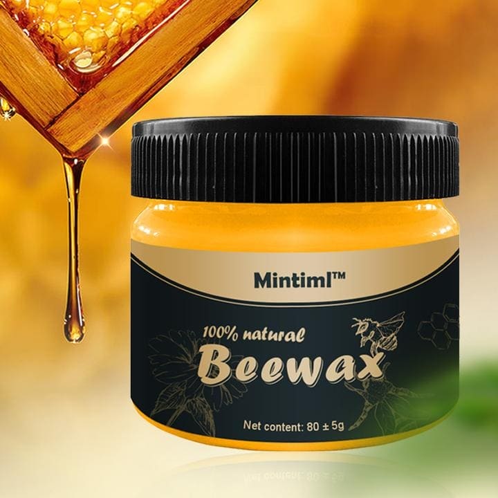 Beewax Wood Polish, Shining Polish for Wood & Furniture, Beewax Polish for Wood & Furniture, Multipurpose Natural Wood Wax, Home Cleaning Cleaner Tools, Natural Shine And Protection Cream, Organic Natural Pure Wax