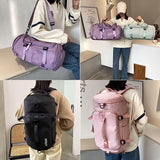 Solo Travel Bag, Multifunctional Travel Bag Pack, Duffle Bag With Shoe Compartment And Wet Pocket, Large Capacity Outdoor Leisure Sports Bag, Travel Backpack For Men And Women, Tote Carry Luggage Bag