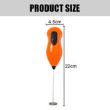 Mini Frother Beater, Multifunctional Handheld Blender, Electric Mini Egg Beater, Battery Operated Milk Frother Mixer, Beater for Coffee, Cappuccino, Hot Chocolate and Egg Whisks