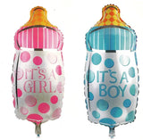 Baby Shower Feeder Theme Foil Balloons, Its a Boy / Girl Feeder Shaped Foil Balloon For Baby Shower, Welcome Baby and Gender Reveal Party Decoration