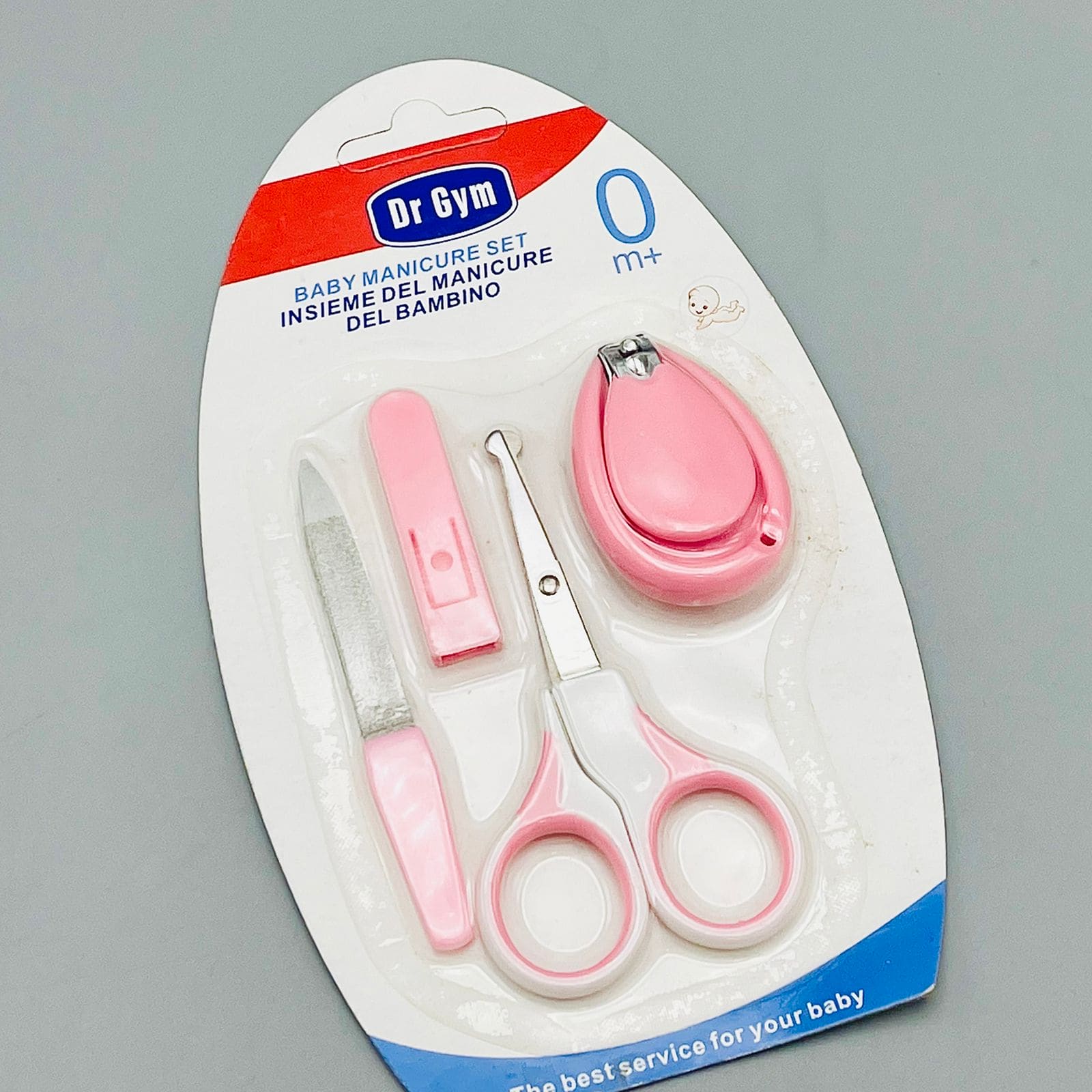 4 In 1 Baby Manicure Kit, Baby Care Nail Clipper Kit, Portable Nail Clipper Trimmer With Box, Baby Mini Grooming Kit, Newborn Nail Shell Shear Manicure Kit, Baby Boy Girl Hand Foot Nail Filer Kit