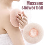 Shower Massage Ball, Handheld Bath Sponge Ball, Exfoliating Puff Body Cleaner, Body Loofah Sponge, Lazy Bath Foam Sponge, Rub Bath Mud Sponge, Towel Bath Back Brush