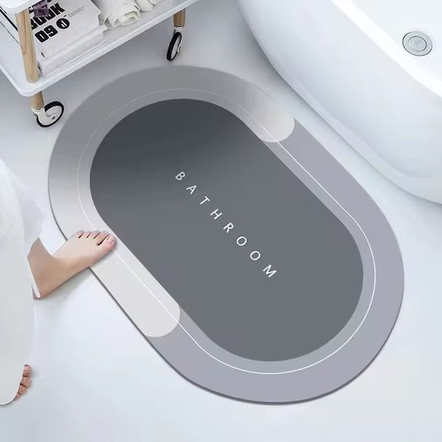 Bath Mat – Water Absorbent & Non-Slip Bathroom Floor Mat