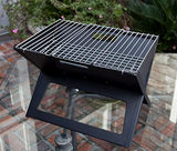 X Shaped Folding BBQ Grill, Stainless Steel Outdoor Camping Picnic Barbecue Grill, Outdoor Charcoal BBQ Grill, Mini Camping Barbecue Rack, Bonfire Grill Stove, Household Charcoal Barbecue Rack, BBQ Large Barbecue Stove